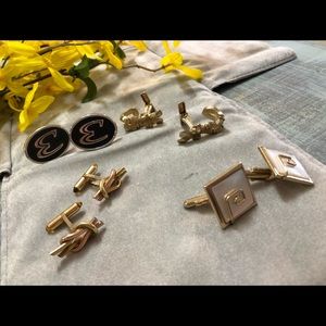 Vintage Lot of Mens Cufflinks
